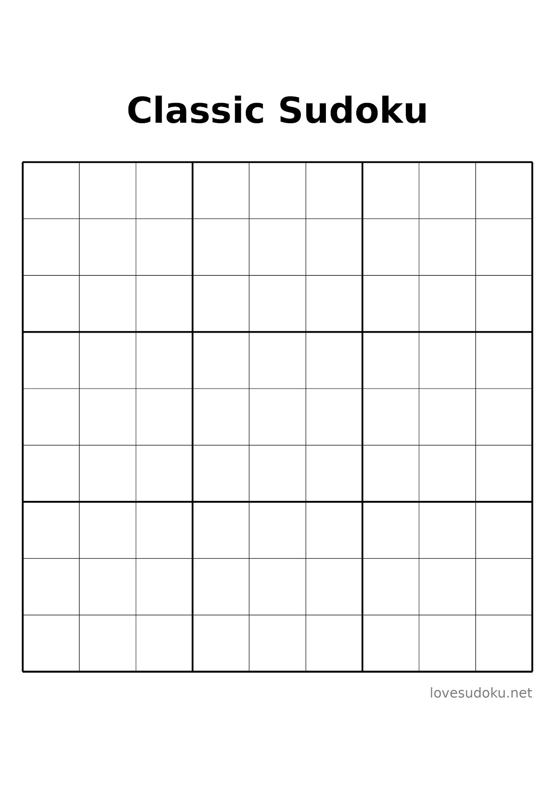 sudoku print pdf